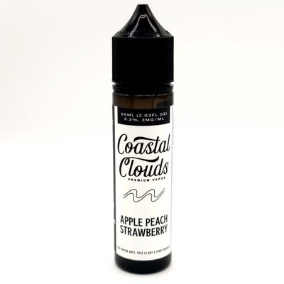 Coastal Clouds E-Liquid (Apple Peach Strawberry) - 3MG
