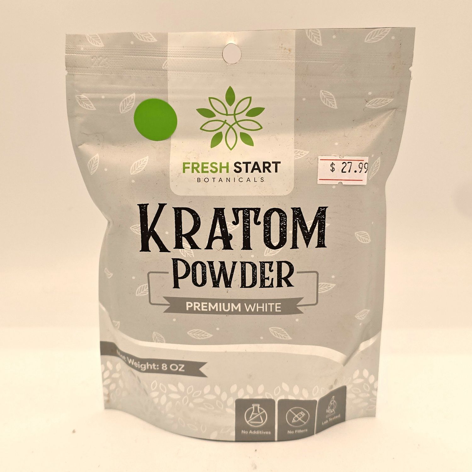 Fresh Start Kratom Powder (Premium White) - 8oz