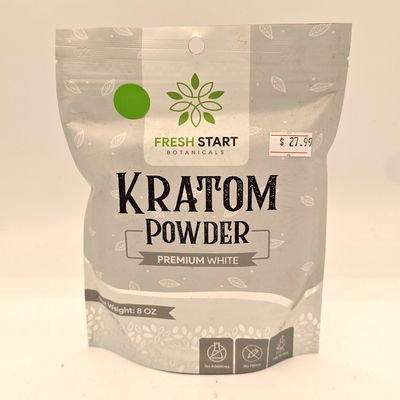 Fresh Start Kratom Powder (Premium White) - 8oz