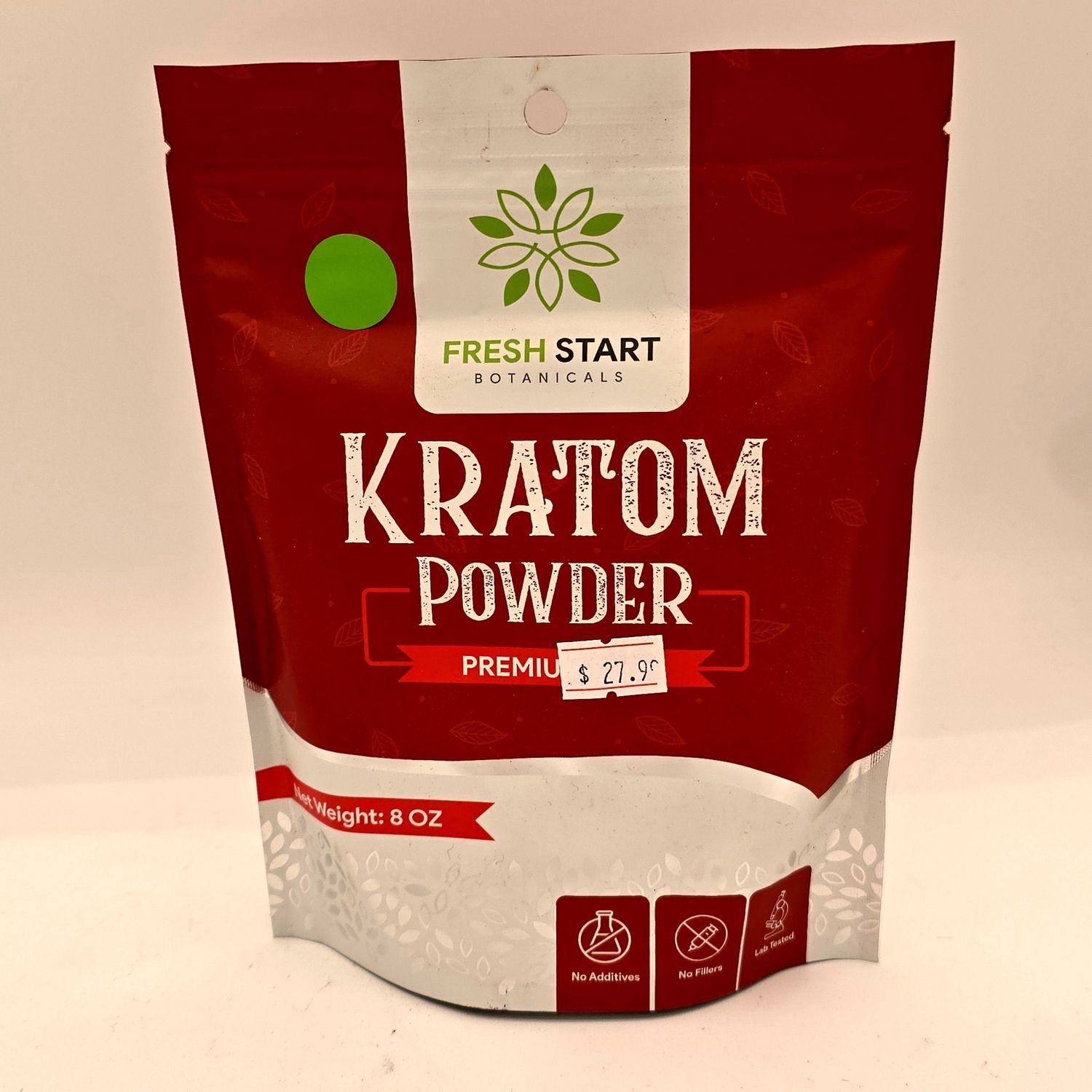 Fresh Start Kratom Powder (Premium Red) - 8oz