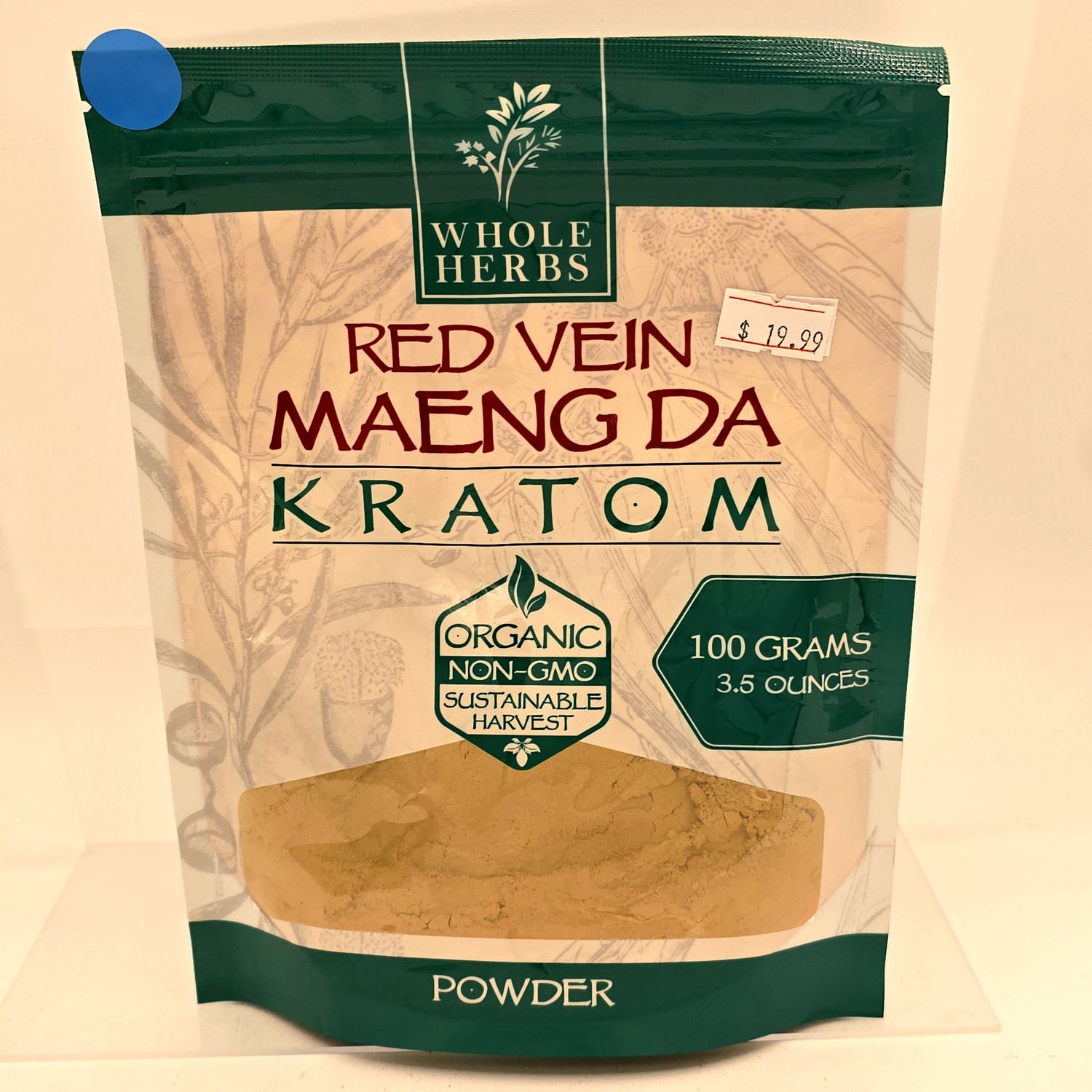 Kratom Powder (Red Vein Maeng Da) - 100 Grams