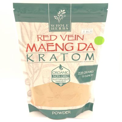Kratom Powder (Red Vein Maeng Da) - 225 Grams