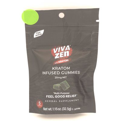 Viva Zen Kratom Infused Gummies - 5ct