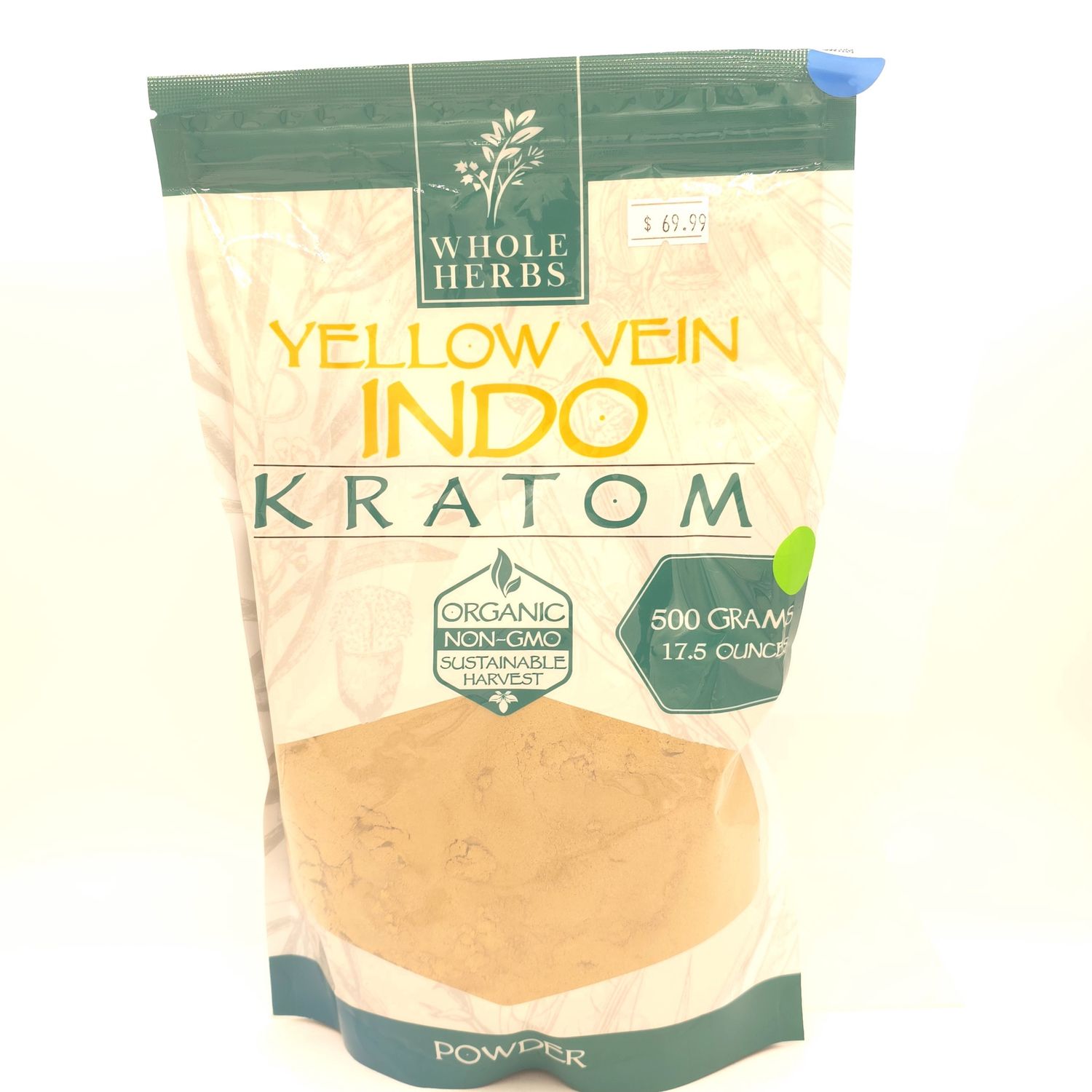 Kratom Powder (Yellow Vein Indo) - 500 Grams