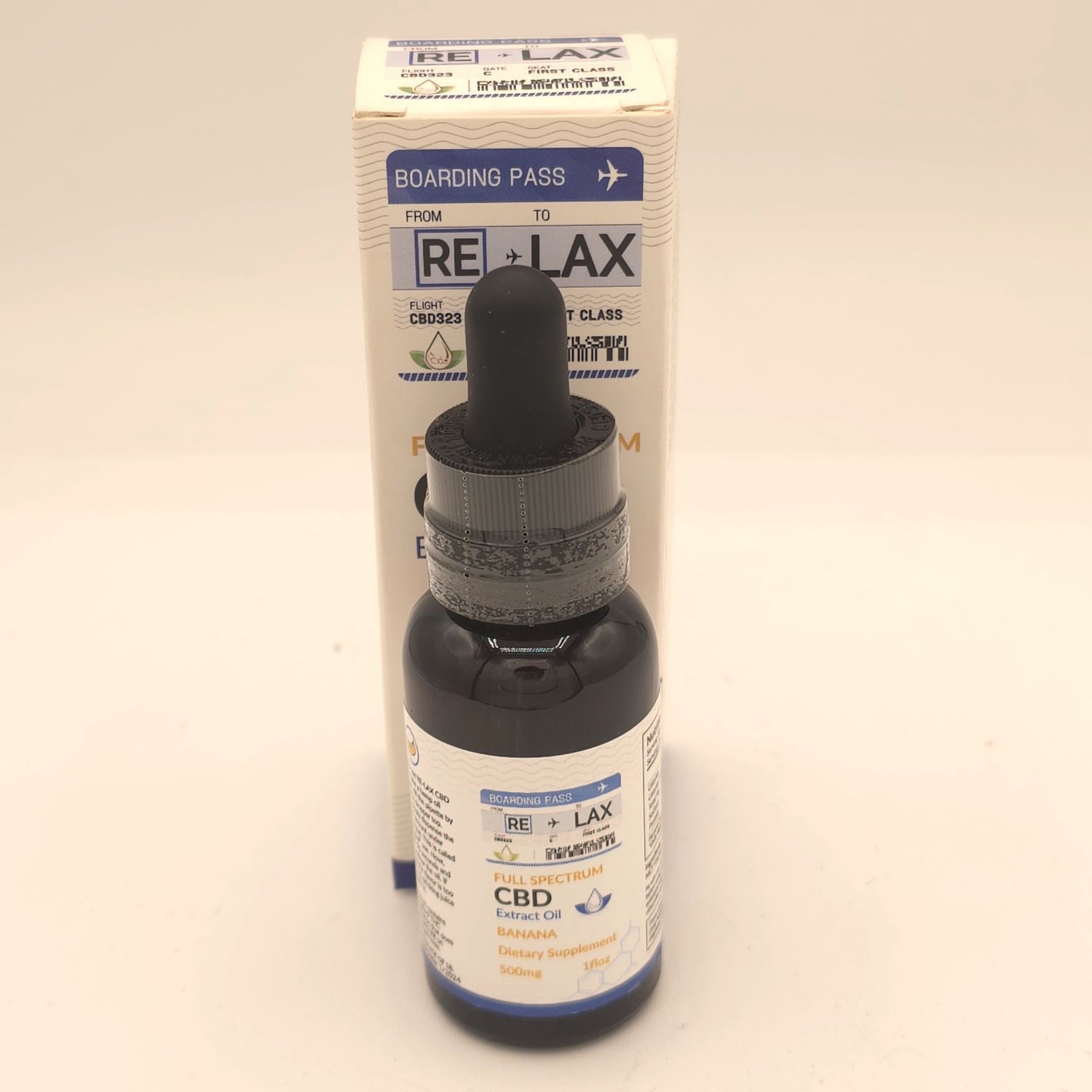 Re-Lax CBD Oil (Banana) - 500MG