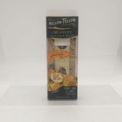 Mellow Fellow Live Resin Disposable (Golden Goat) 2 ml
