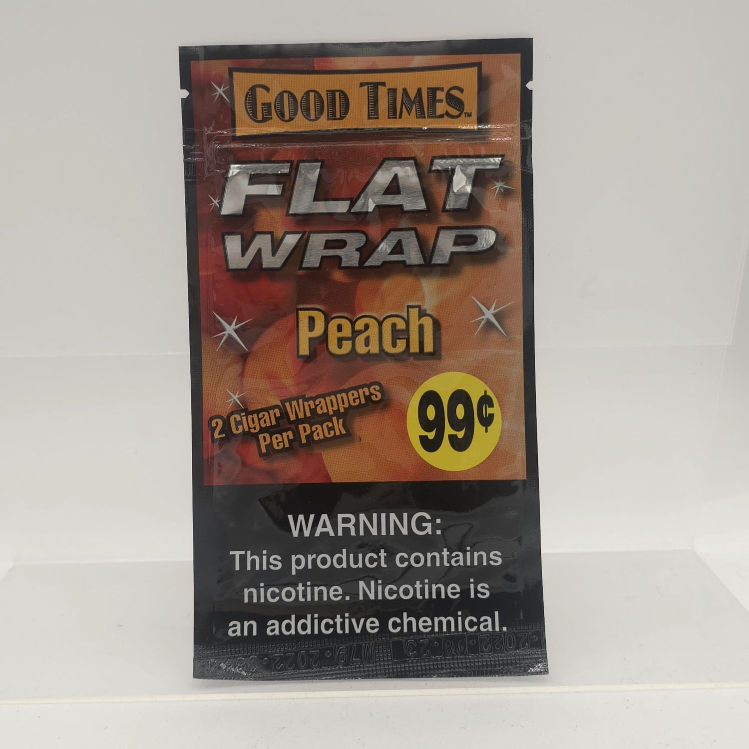 Good Times Flat Wrap (Peaches)