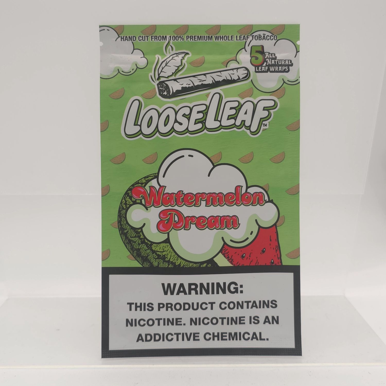 Loose Leaf Flat Wrap (watermelon dream)