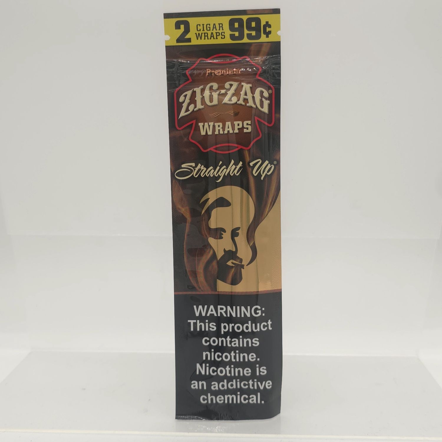 Zig-Zag Flat Wrap (Straight up)