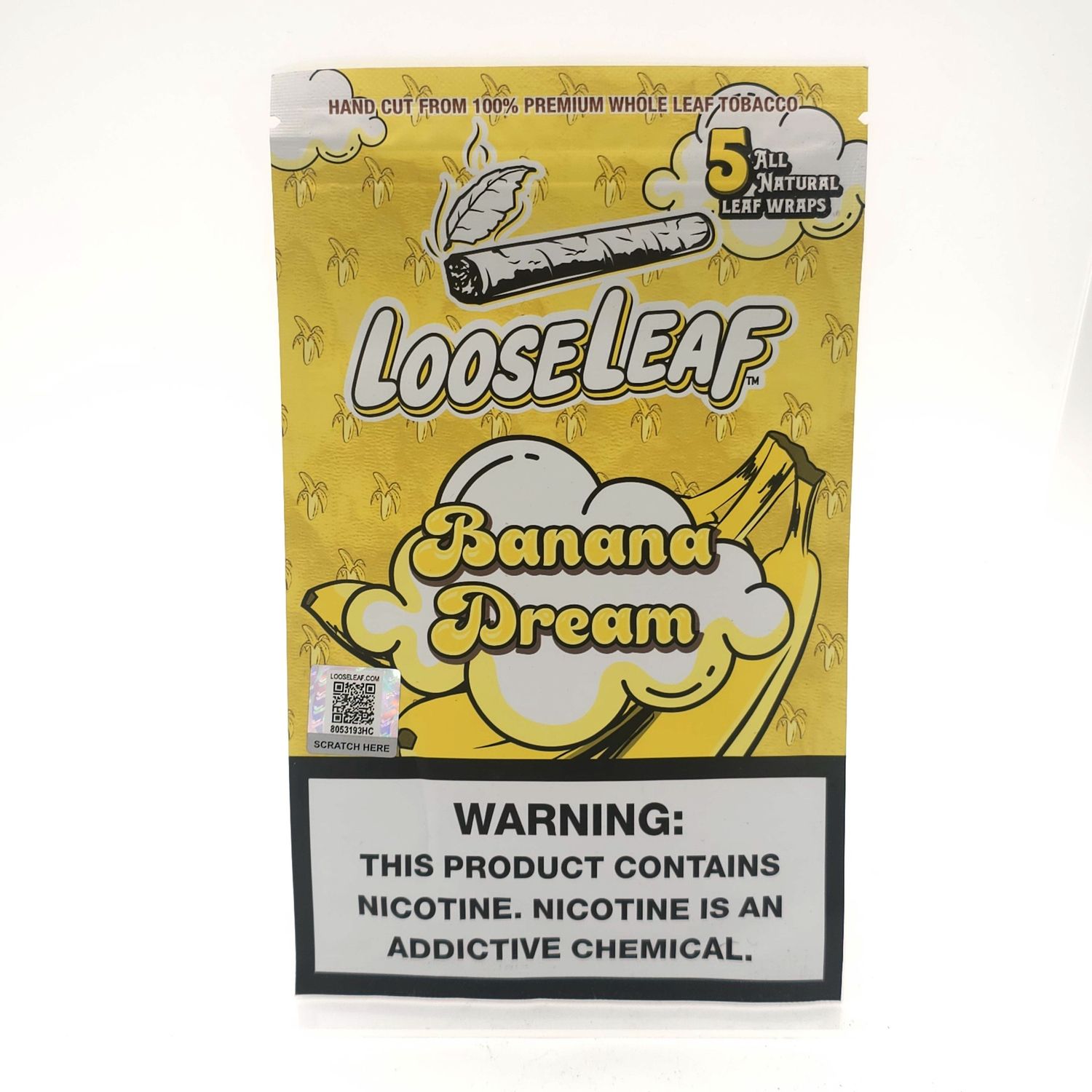 Loose Leaf Flat Wrap (Banana Dream)