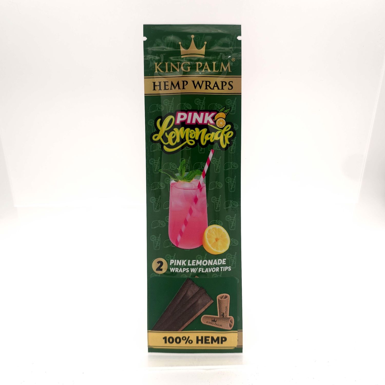 King Palm Hemp Wraps (Pink Lemonade) - 2pk