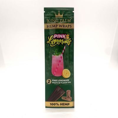 King Palm Hemp Wraps (Pink Lemonade) - 2pk