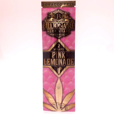 Billionaire Hemp Wraps (Pink Lemonade) - 2pk