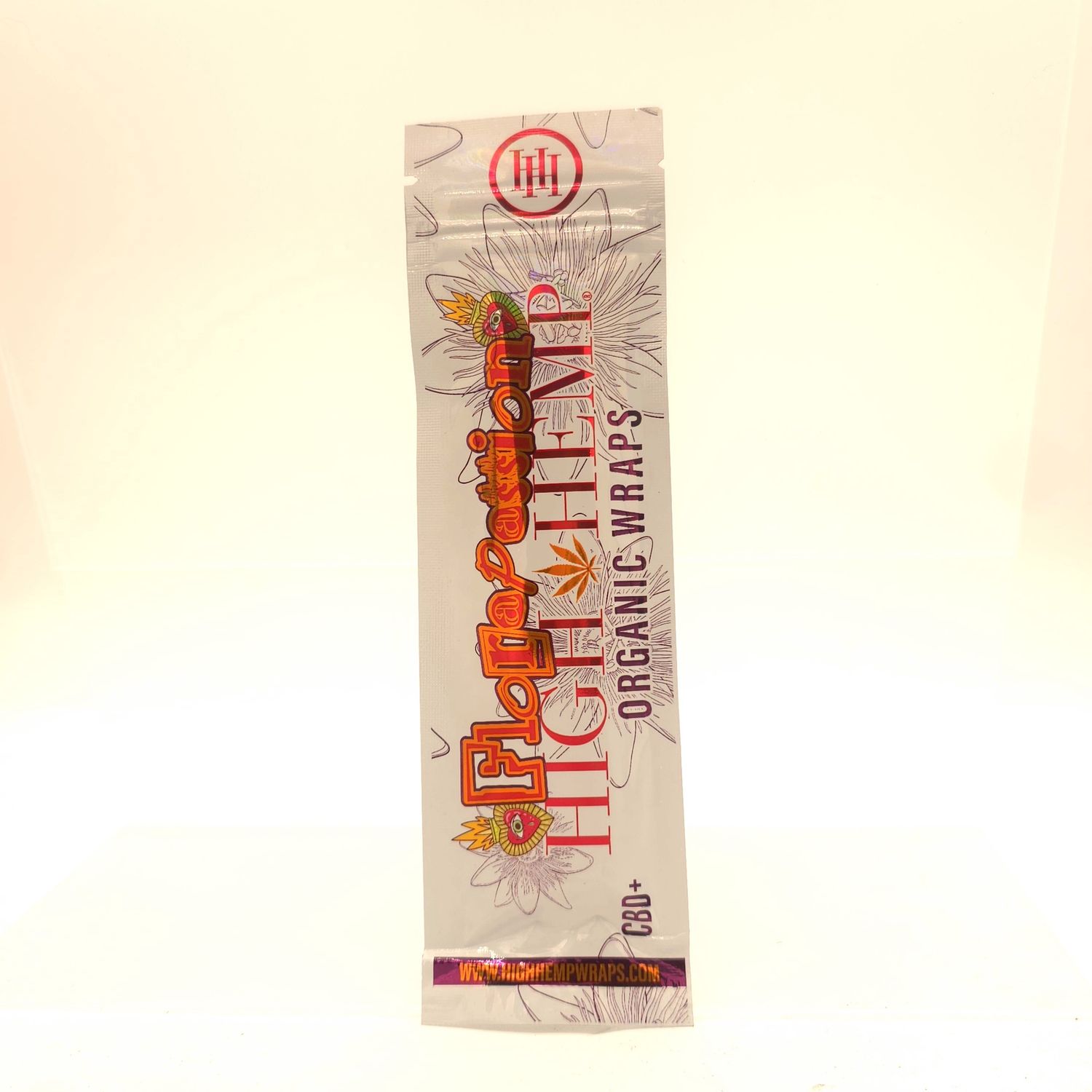 High Hemp Flat Wrap (Flora Passion) - 2pk
