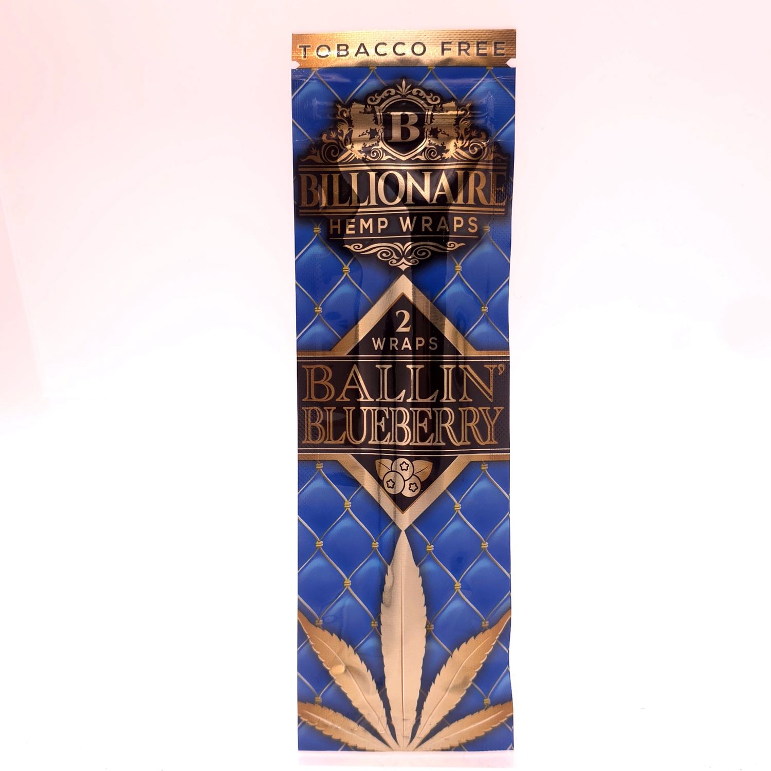 Billionaire Hemp Wraps (Ballin&#39; Blueberry) - 2pk