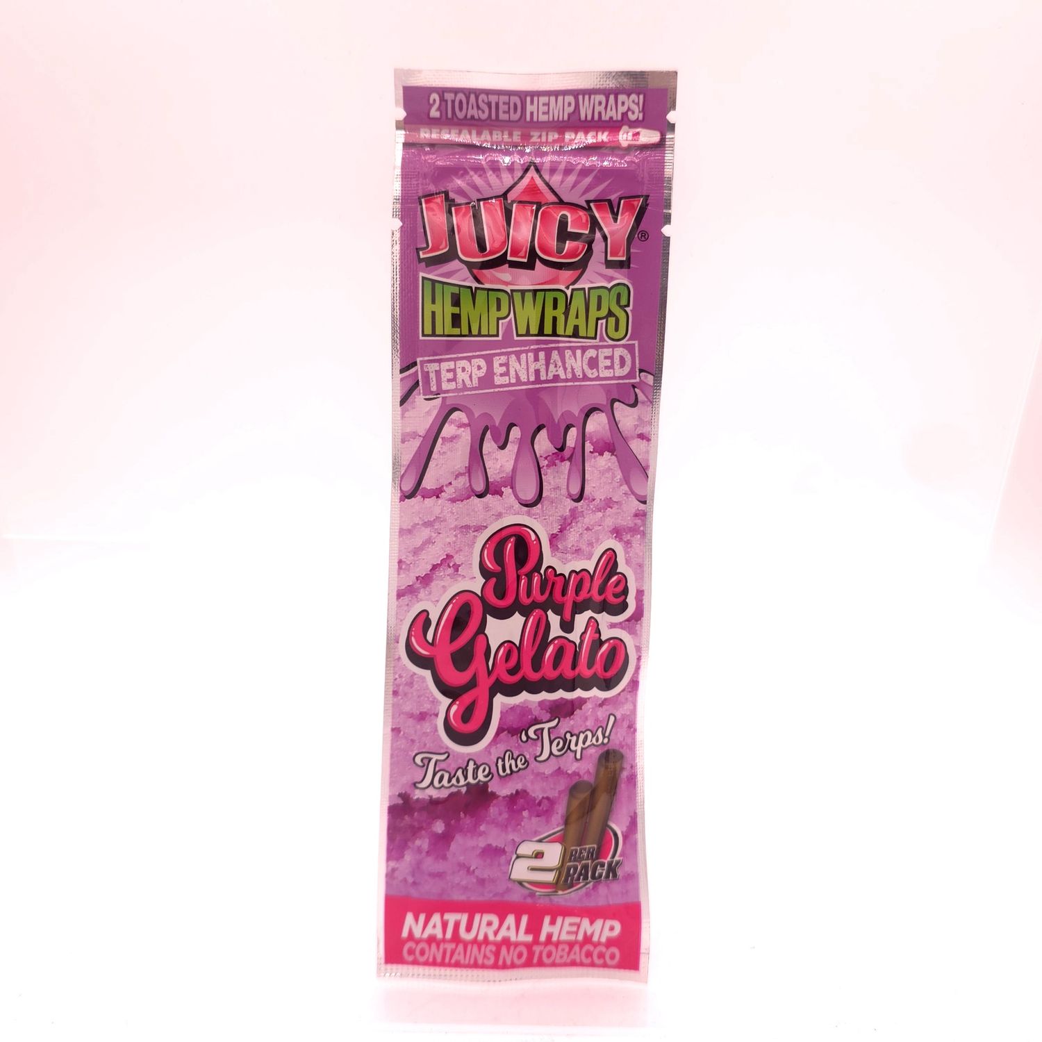 Juicy Hemp Wrap (Purple Gelato) 2pk