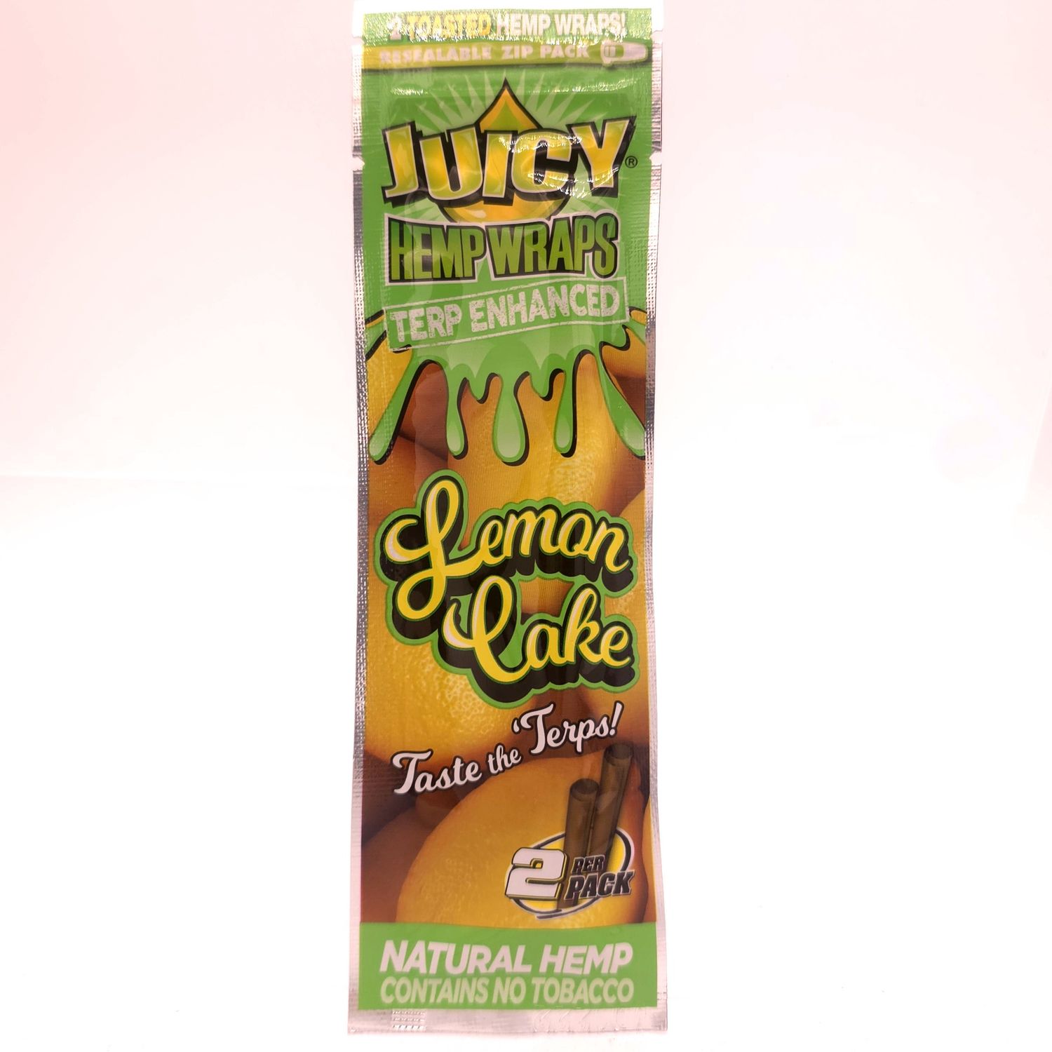Juicy Hemp Wrap (Lemon Cake) 2pk