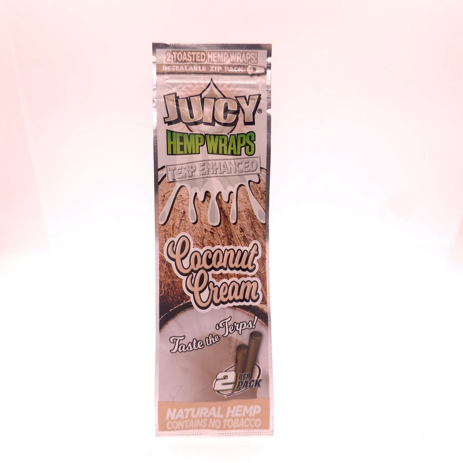 Juicy Hemp Wrap (Coconut Cream) 2pk