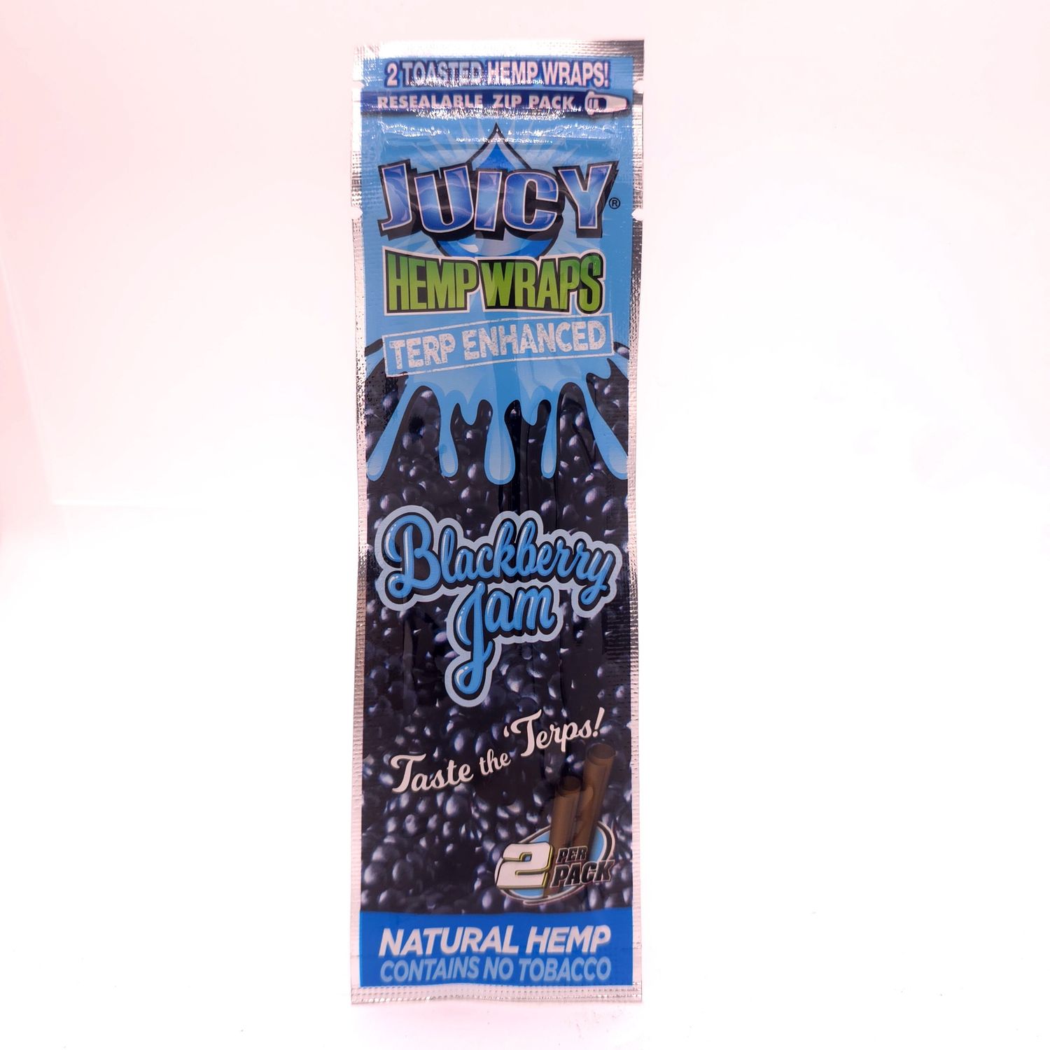 Juicy Hemp Wrap (Blackberry Jam) 2pk