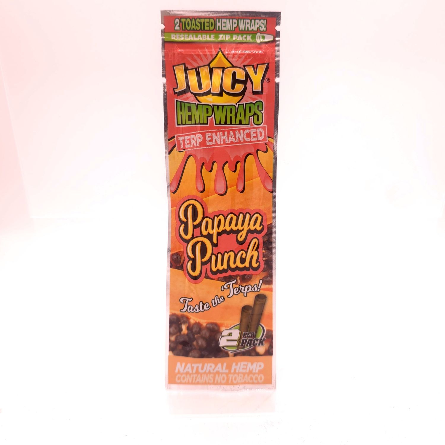 Juicy Hemp Wrap (Papaya Punch) 2pk