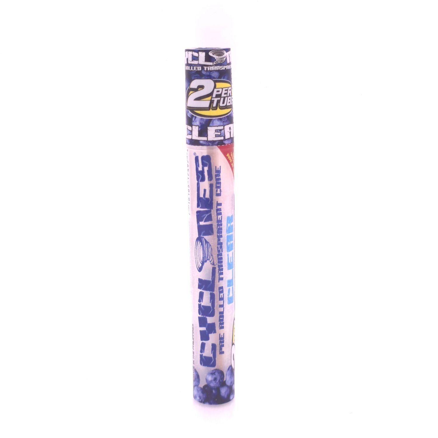 Cyclones Clear Tubes (Blueberry)