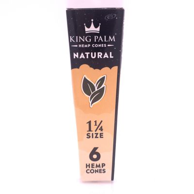 King Palm Hemp Cones (Natural) 1 1/4