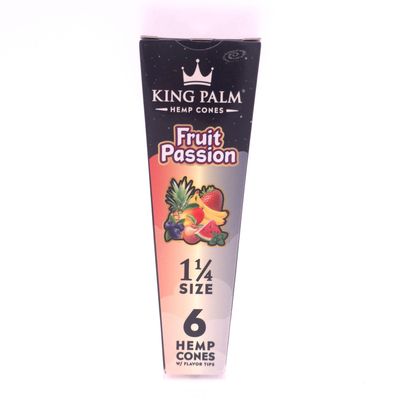 King Palm Hemp Cones (Fruit Passion) 1 1/4