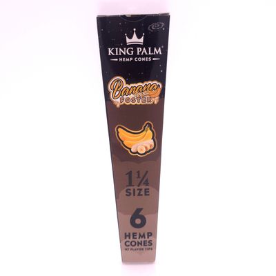 King Palm Hemp Cones (Banana Foster) 1 1/4