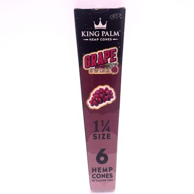 King Palm Hemp Cones (Grape) 1 1/4