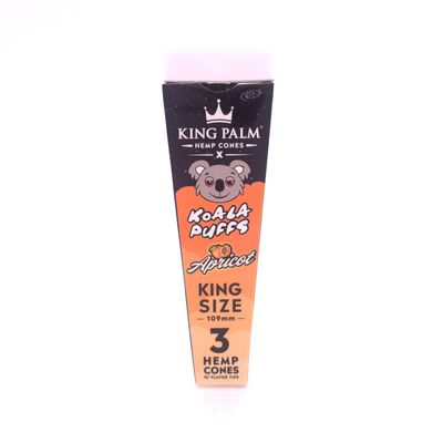 King Palm Hemp Cones (Apricot) King
