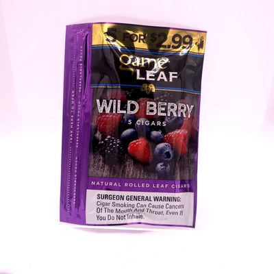 Game Leaf (Wild Berry) 5pk 2.99