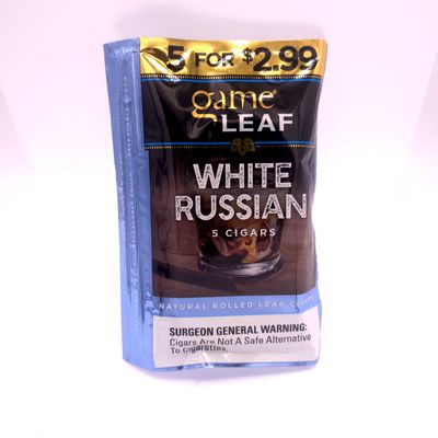 Game Leaf (White Russian) 5pk 2.99