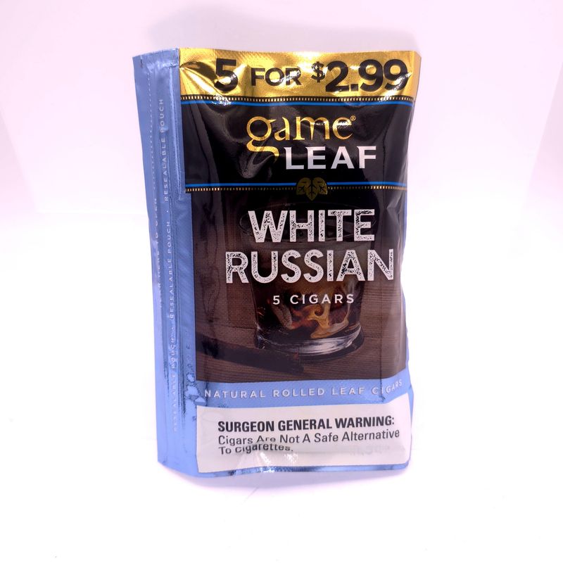 Game Leaf (White Russian) 5pk 2.99