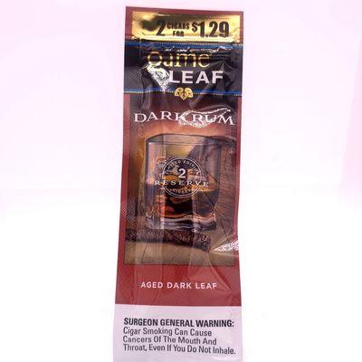 Game Leaf (Dark Rum) 2pk 1.29