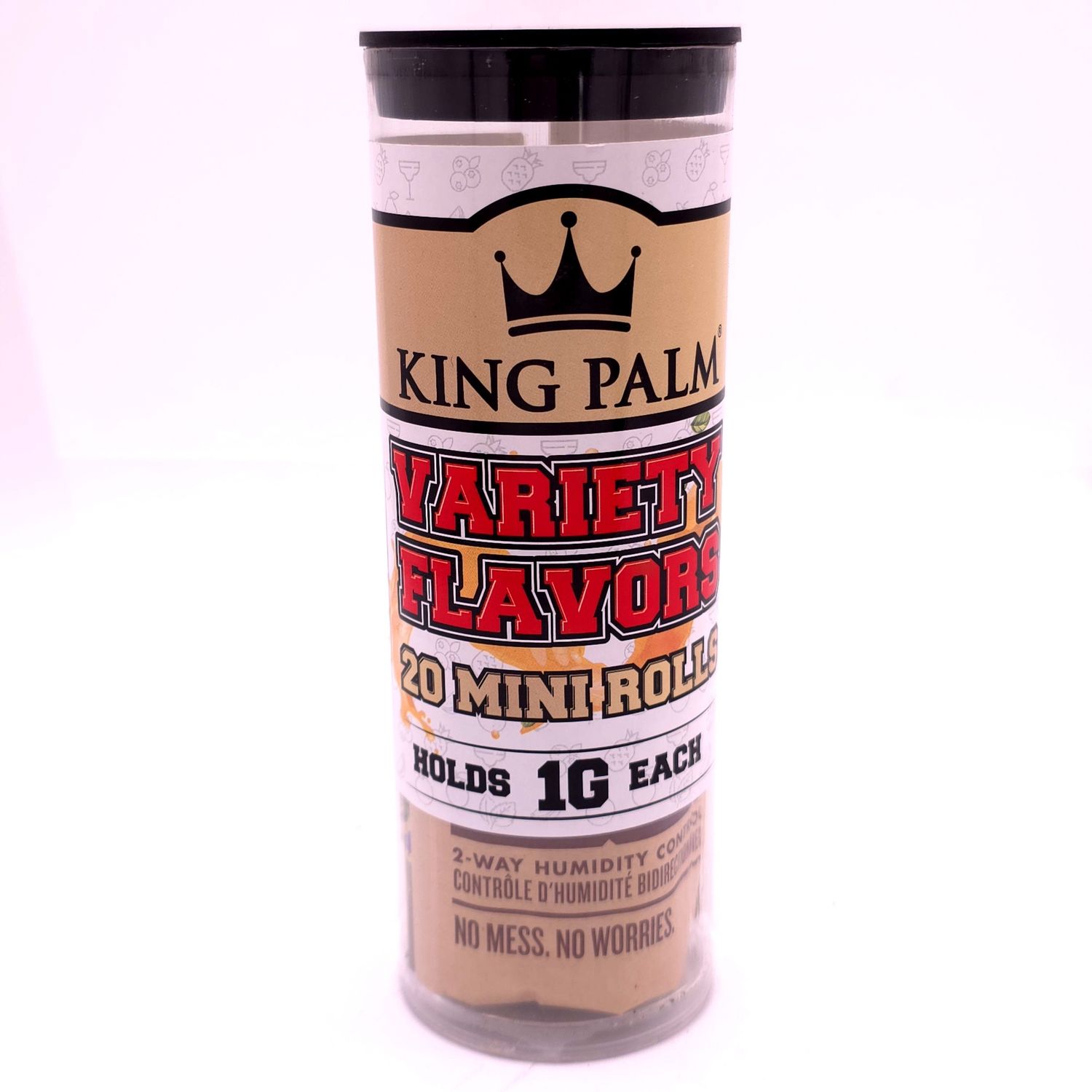 King Palm (Variety Flavors) 1 Gram - 20 Mini Rolls