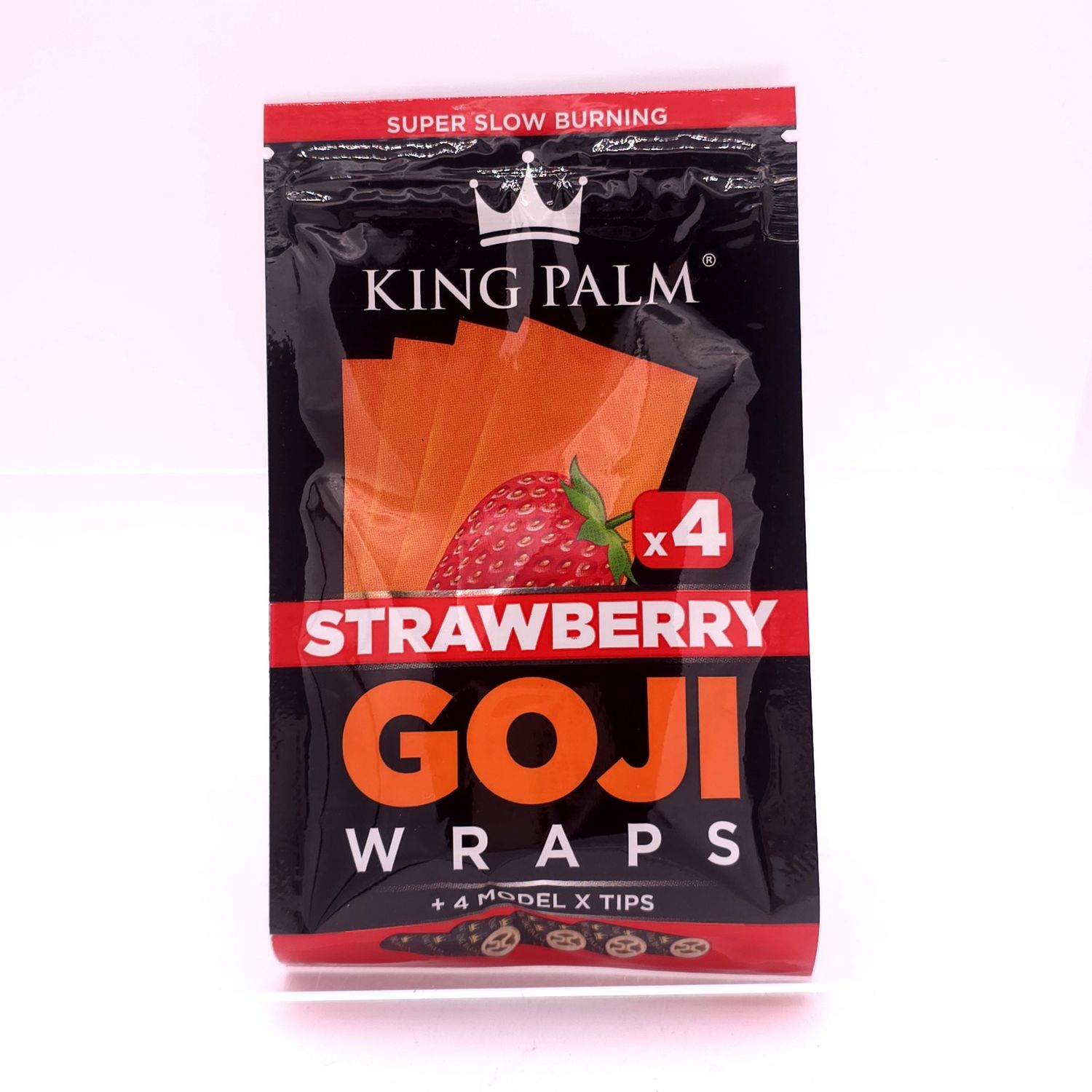 King Palm Goji Wraps (Strawberry) - 4pk
