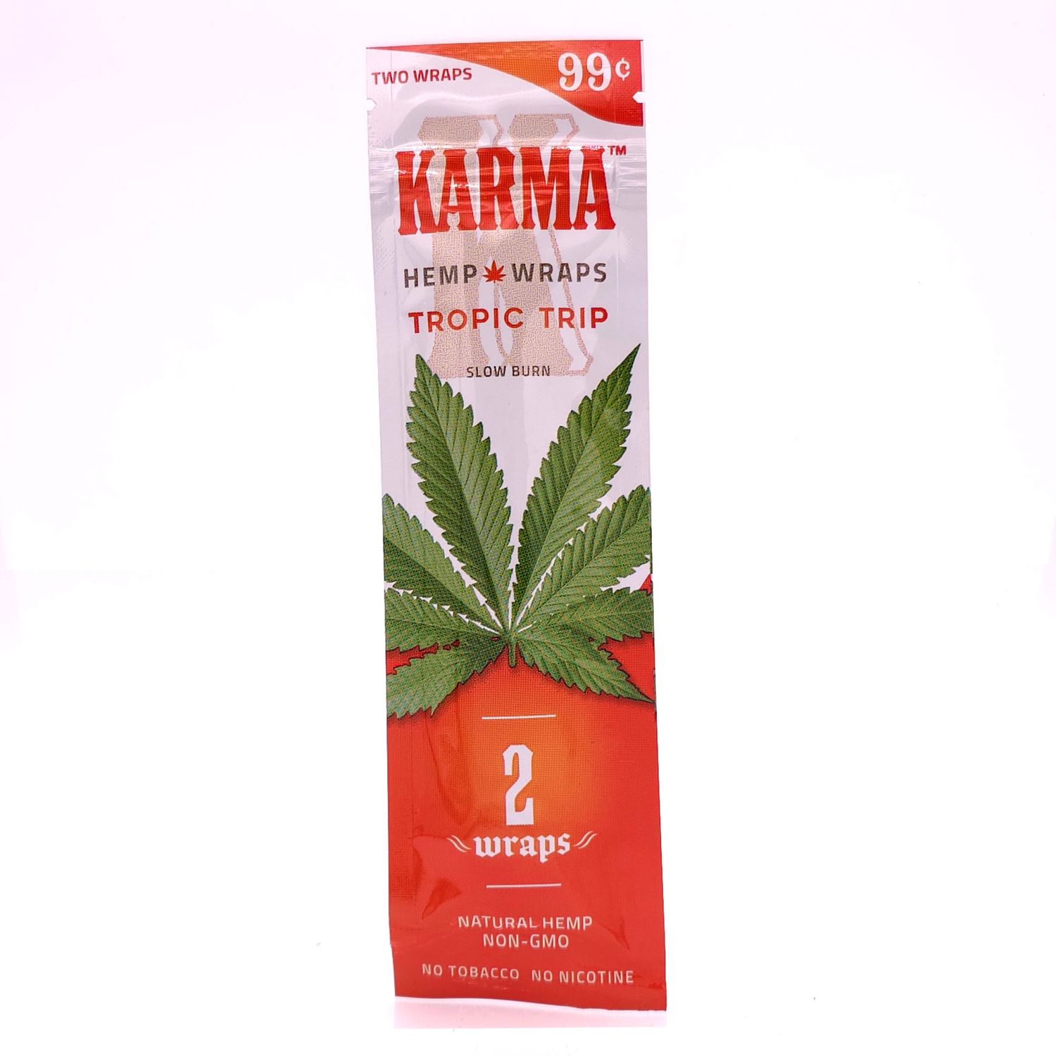 Karma Hemp Wraps (Tropic Trip) - 2pk