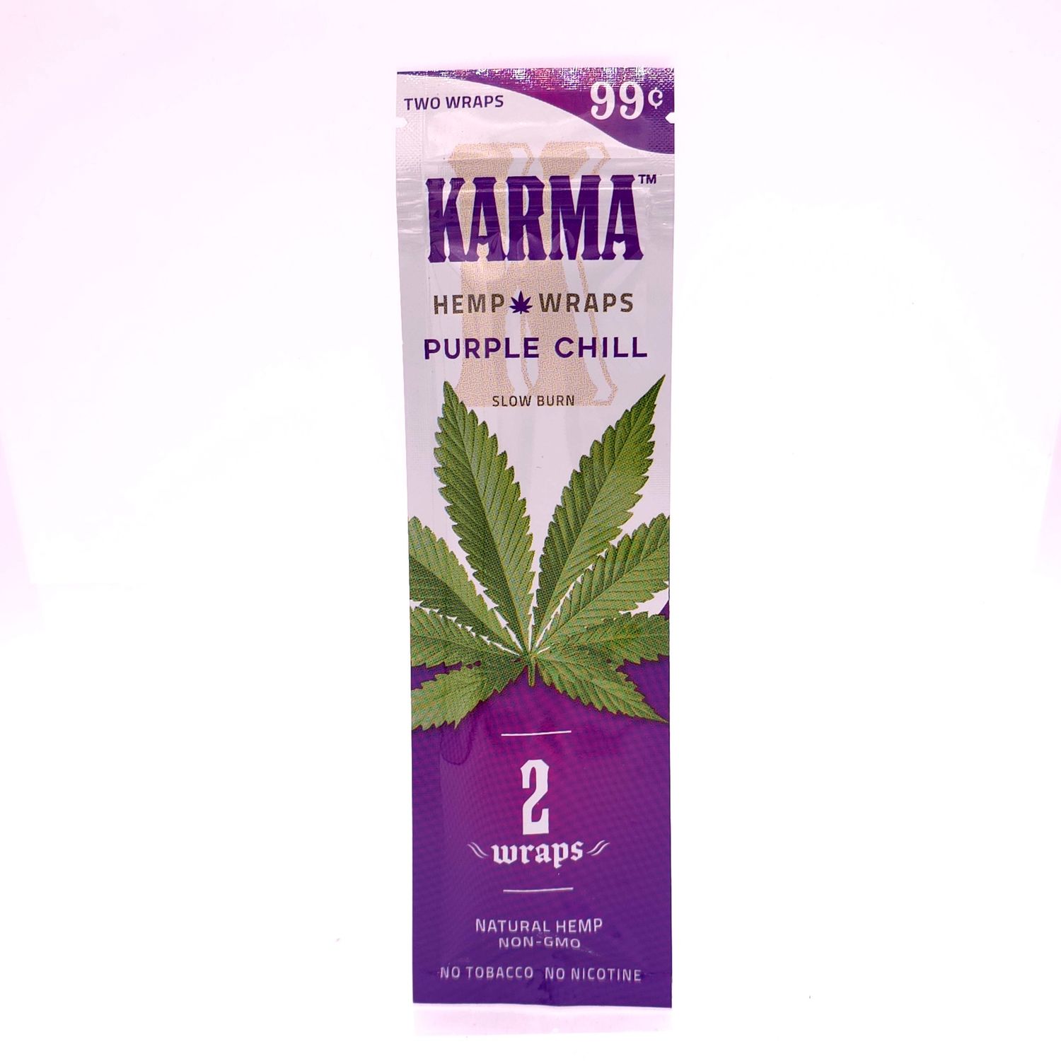 Karma Hemp Wraps (Purple Chill) - 2pk
