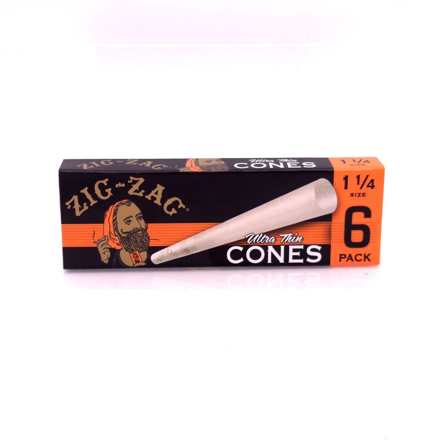Zig-Zag Ultra Thin Cones (1.25 Grams) - 6pk