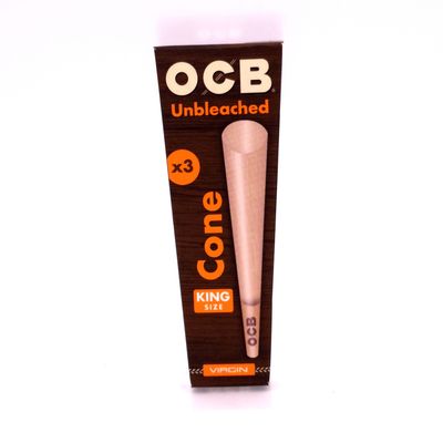 OCB (Unbleached Virgin Cones) KING - 3pk