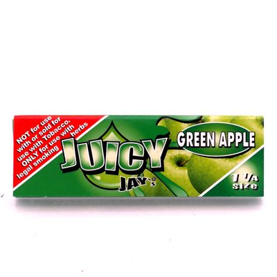Juicy Jay&#39;s (Green Apple) 1.25 Rolling Papers