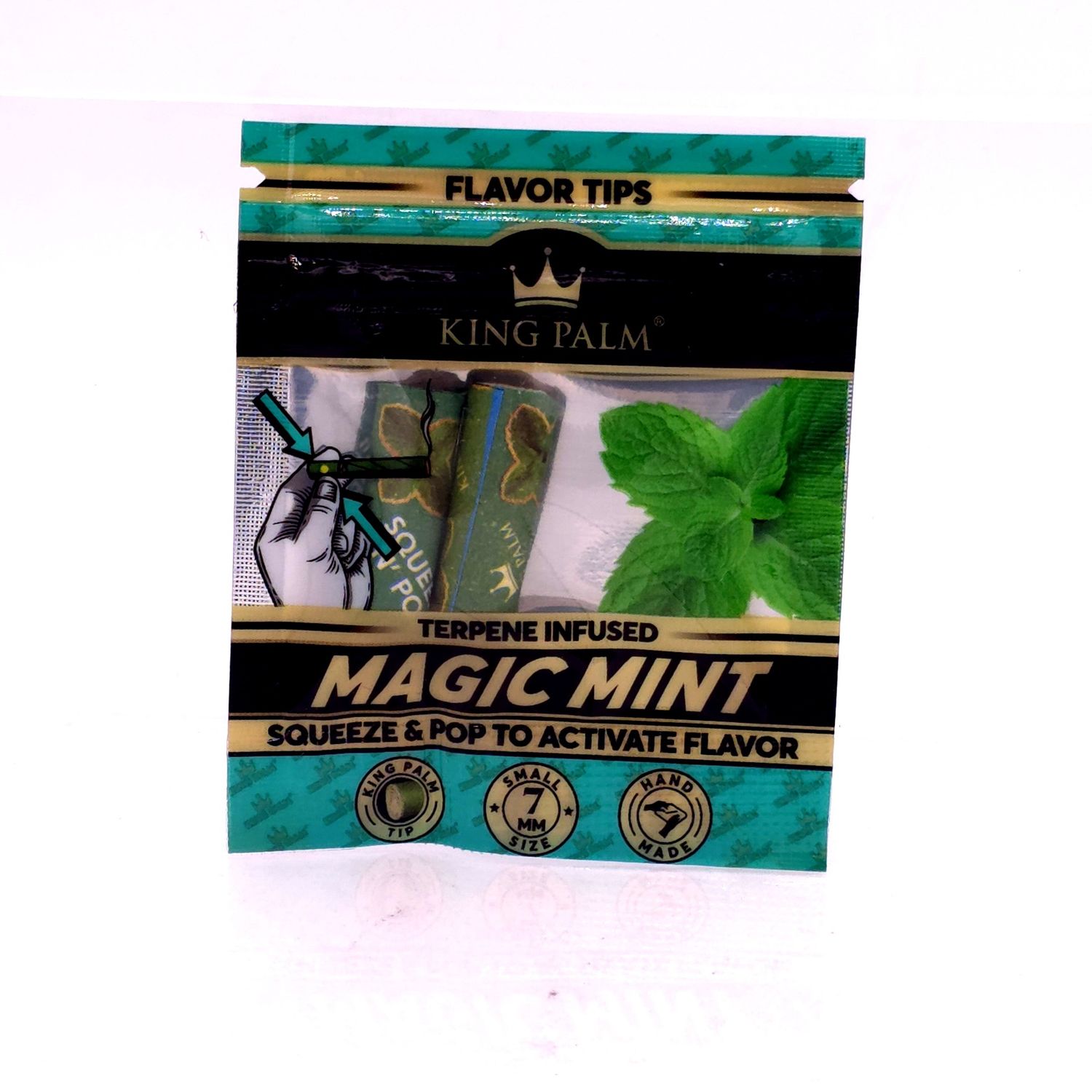 King Palm Flavor Tips (Magic Mint) Small 7mm - 2pk