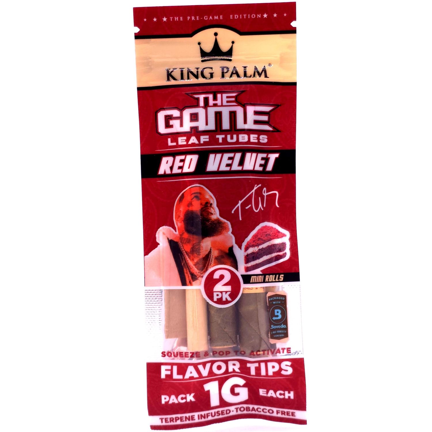 King Palm Mini (Red Velvet) 1 gram - 2pk