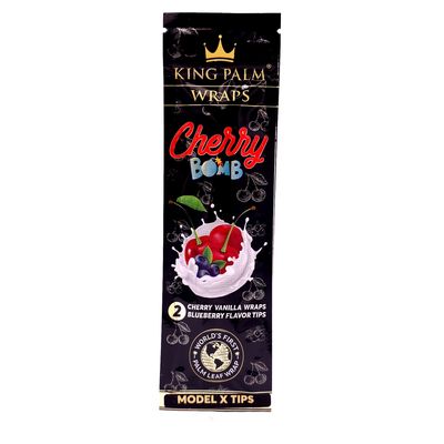 King Palm XL Wraps (Cherry Bomb) - 2pk