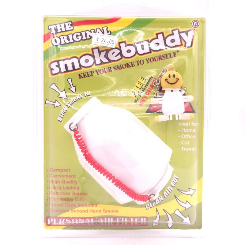 Smoke Buddy Personal Air Filter (White/Large)