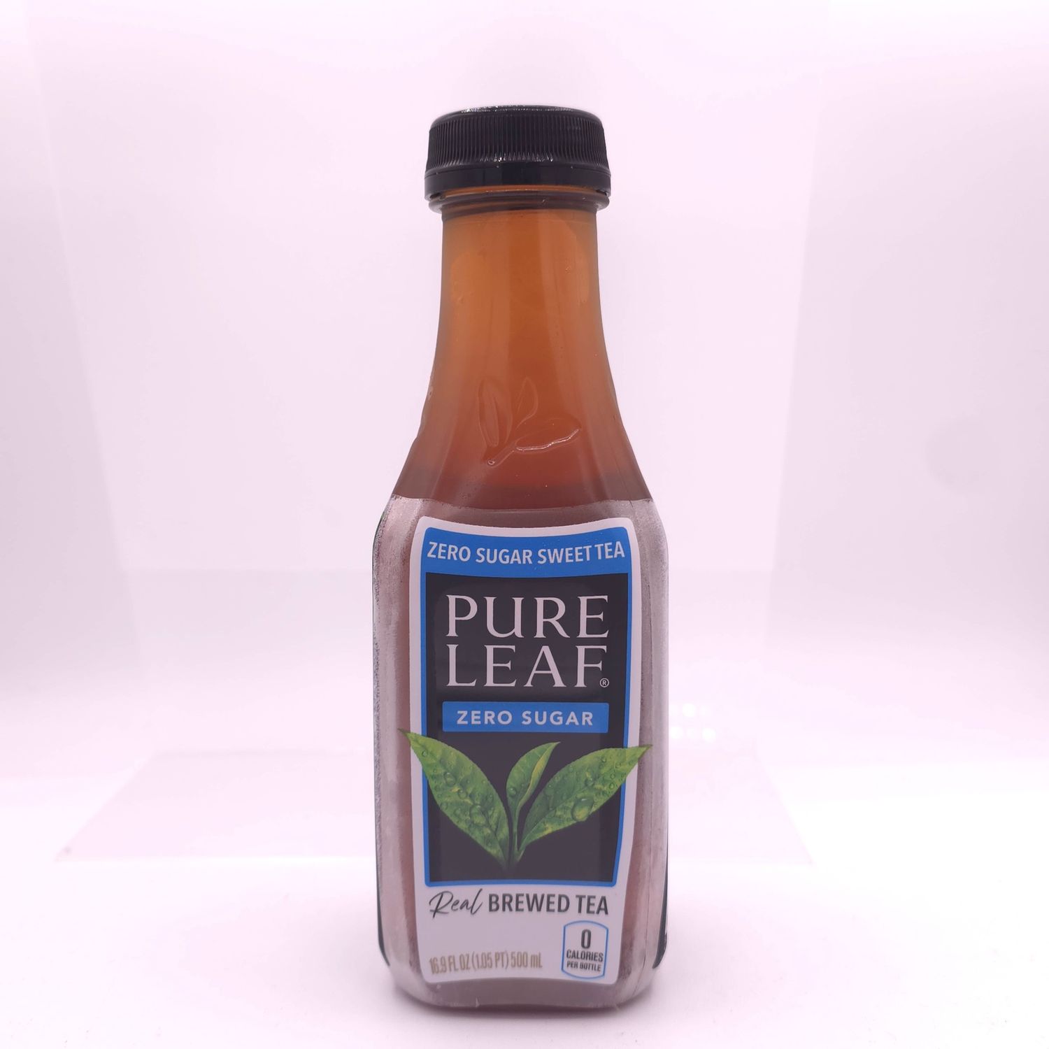 Pure leaf zero sugar real brewed tea -sweetened black tea 16.9 oz
