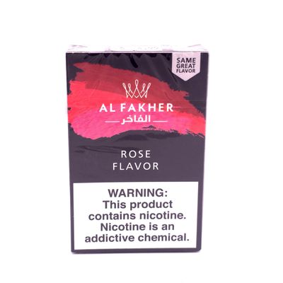 Al Fakher Hookah Tobacco (Rose) - Box