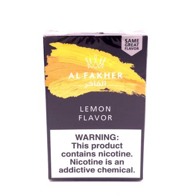 Al Fakher Hookah Tobacco (Lemon) - Box