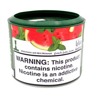 Mazaya Hookah Tobacco (Watermelon w/ Mint Molasses) - 250G