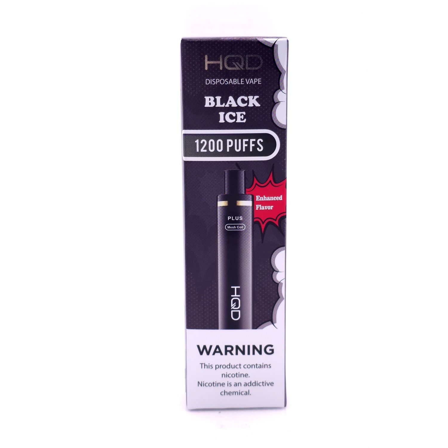 HQD Cuvie Plus (Black Ice) - 1200 Puffs